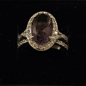 Amethyst Ring Sz 7